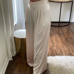 Light Pink Vintage St John Couture Silk Pant